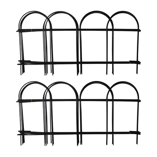 2PK Gardenmaster 3m/20cm Decorative Border Garden Fence Edging