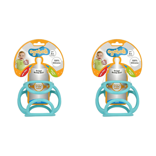2PK Ogobolli Grippi Bottle Ball Kids/Children Play Toy - Assorted 6m+
