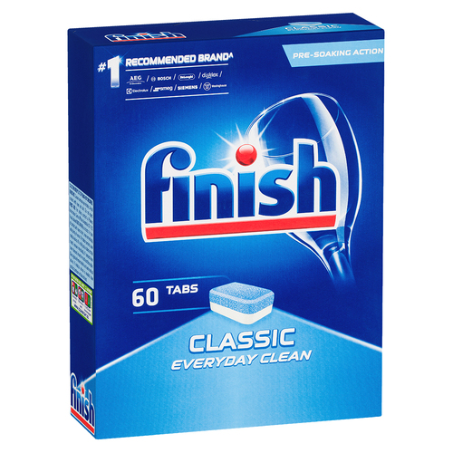 60PK Finish Classic Dishwasher Tablets