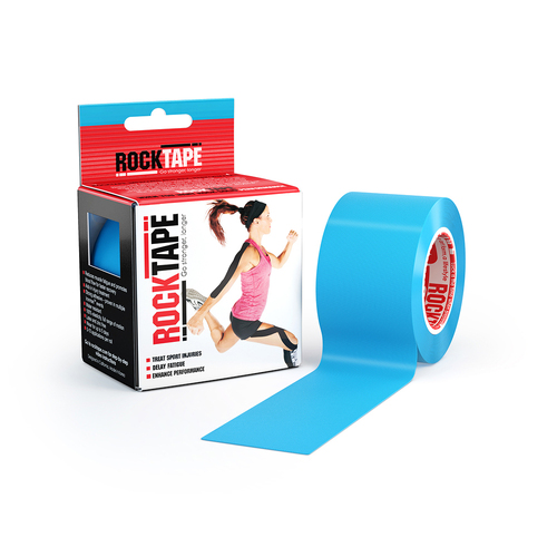 Rocktape 5cm x 5M Standard Sport Injuries Roll - Blue