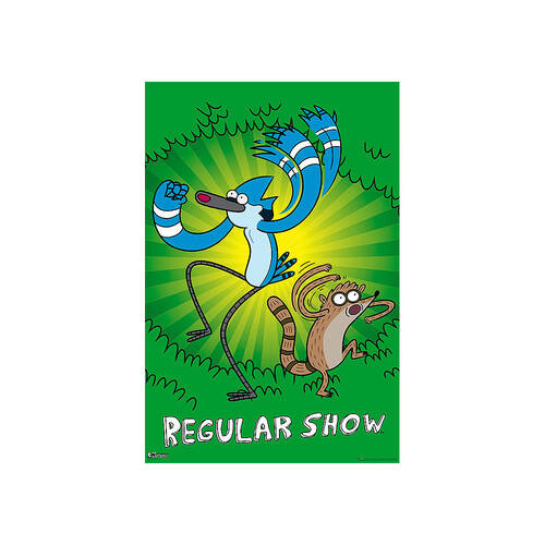Cartoon Network Regular Show Poster 91.5x61cm Green