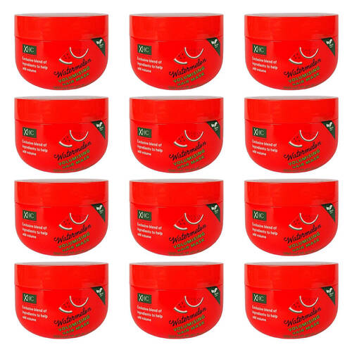 12PK XHC Watermelon Volumising Mask For All Hair Types 250ml Vegan