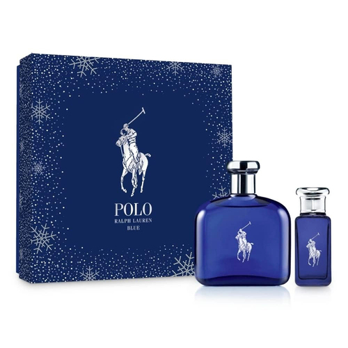 2pc Polo Ralph Lauren Blue Men's EDT Fragrance Spray/Travel Spray