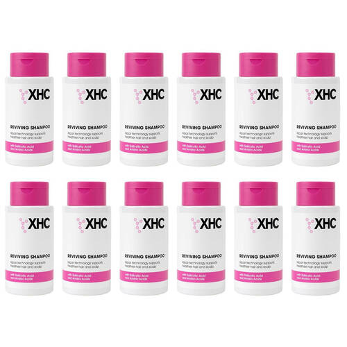 12PK XHC Reviving Shampoo w/ Salicylic & Amino Acid For Damaged Hair Repair 250ml