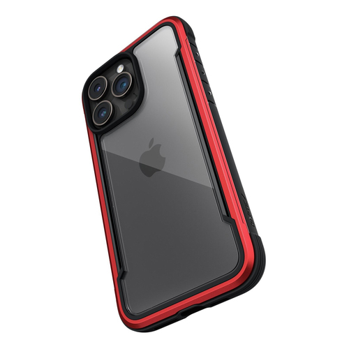 Raptic Shield Phone Case For Apple iPhone 15 Pro Max - Red