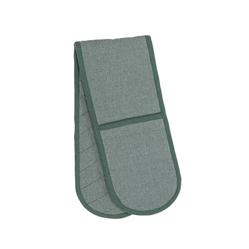 Eco Ladelle Recycled Leaf Double Oven Mitt Heat Resistant Kitchen Glove