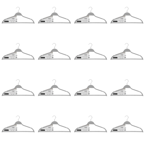 80pc Boxsweden Hangit Eco Wheat Straw Clothes Hangers 45cm - Assorted