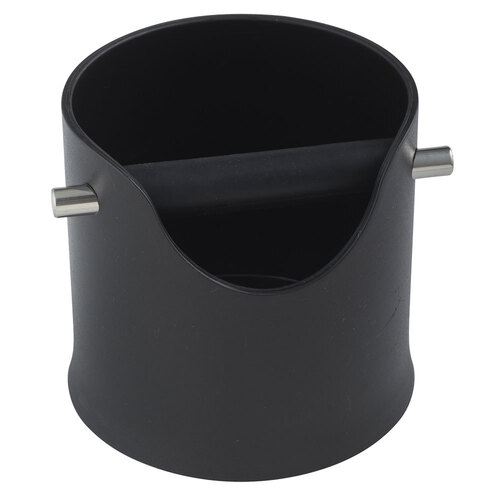 Crema Pro 11cm Coffee Knock Bin Black