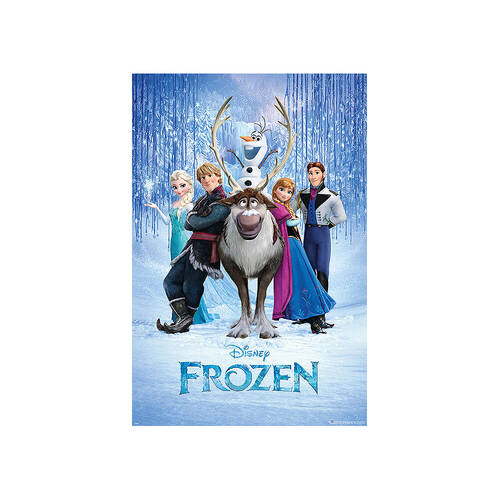 Disney Frozen Cast Poster 91.5x61cm Home/Room Wall Decor