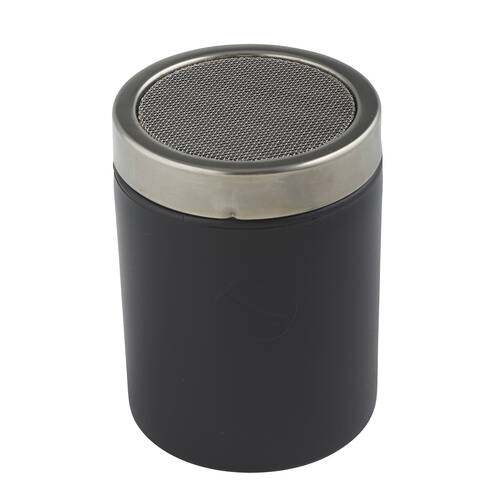 Crema Pro Cocoa Shaker Powder Duster Kitchen/Barware - Black
