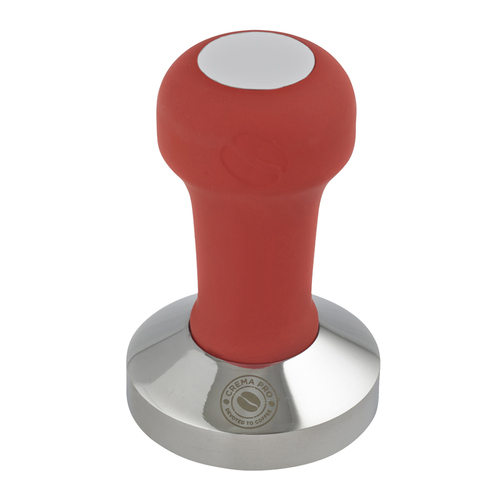 Crema Pro Coffee Tamper With Storage Bag Red 58mm