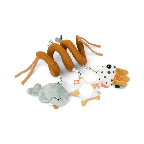 Done By Deer 33cm Activity Spiral Sea Friends Baby/Infant Mustard 0+