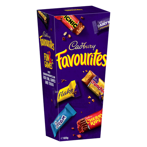 Cadbury 820g Favourites Assorted Chocolates