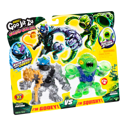 Heroes Of Goo Jit Zu S10 Cursed Goo Sea Versus Pack Toy 4y+