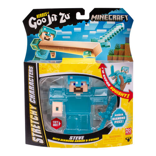 Heroes Of Goo Jit Zu Minecraft Hero Action Figure Toy Assorted 4y+