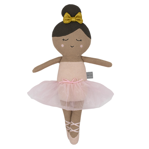 Living Textiles Baby/Newborn Gabriella the Ballerina Knitted Toy