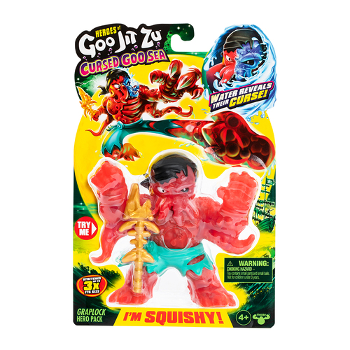 Heroes Of Goo Jit Zu S10 Cursed Goo Sea Hero Pack Toy Assorted 4y+