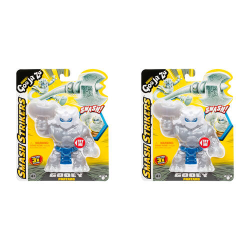 2PK Heroes Of Goo Jit Zu S12 Smash Strikers Hero Action Figure Assorted 4y+