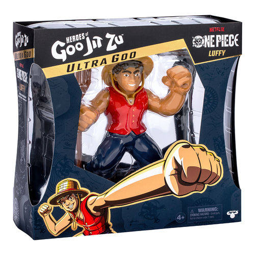 Heroes Of Goo Jit Zu Ultra Goo Hero Pack Luffy Mini Stretchy Toy Kids 4y+