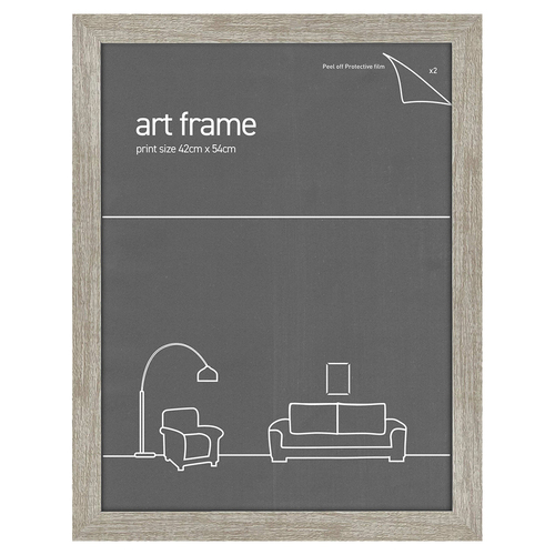 Frames & Hangers Wall Hanging Sleek 42x54cm Print Frame Ash 