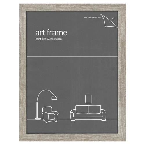 Frames & Hangers Wall Hanging Sleek 42x54cm Print Frame Ash 
