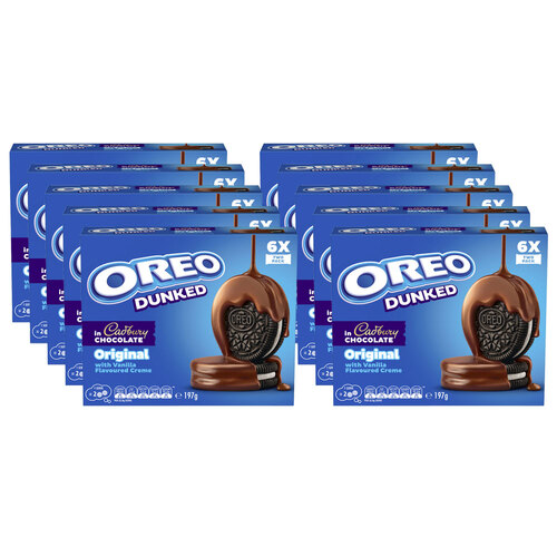 10pc Oreo With Chocolate 197g Sweet Chocolate Biscuits