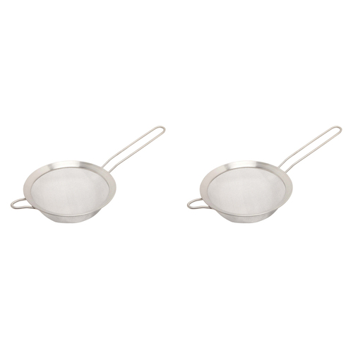 2PK Wiltshire Stainless Steel Kitchen Strainer Sieve 18cm