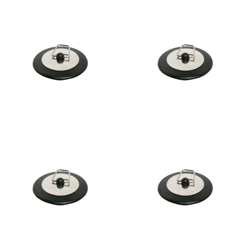4PK Wiltshire Stainless Steel Standard Kitchen/Bathroom Sink Drain Plug