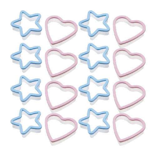8PK Wiltshire Plastic Shaped Cookie/Biscuit Cutter Assorted