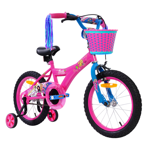 Barbie 40cm Bike w/ Training Wheels Kids 4-7y