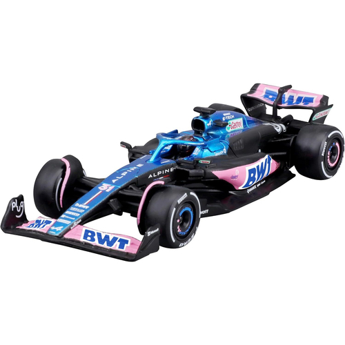 Bburago 1:43 2023 F-1 Renault Alpine A523 No.31 Ocon WB Diecast Model 3+