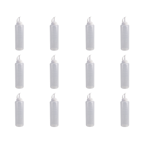12PK Appetito Plastic Squeeze Bottle 475ml Home Kitchen Cooking