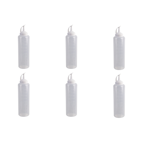 6PK Appetito Plastic Squeeze Bottle 475ml Home Kitchen Cooking