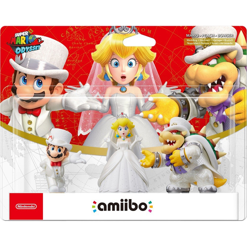 Nintendo SWI Amiibo Odyssey Triple Pack Action Figure
