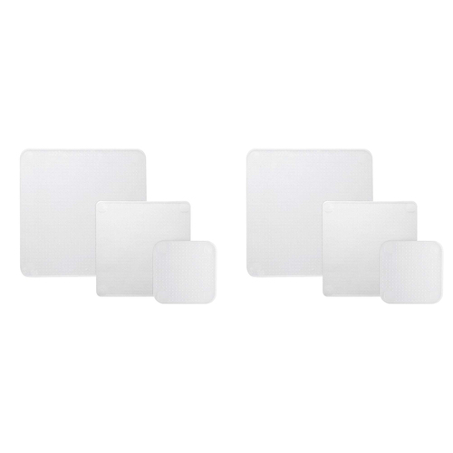 2 x 3pc Wiltshire Reusable Silicone Food Storage Wraps