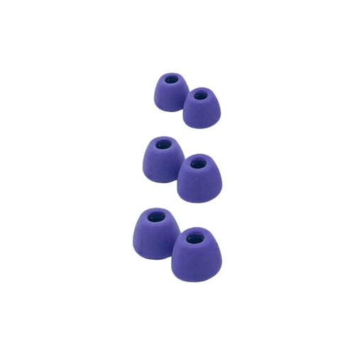 3 Pairs S/M/L of Lilac Foam Earbud Tips for Apple Airpods Pro