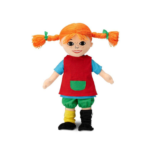 Pippi Longstocking 30cm Rag Doll Plush Toy Kids 10m+