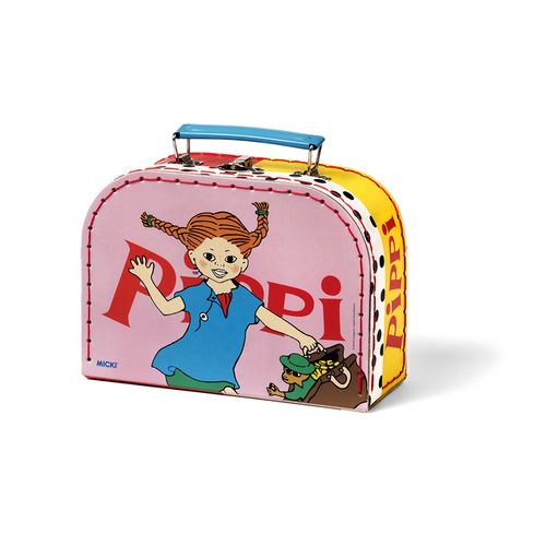 Pippi Longstocking 20cm Suitcase Bag Kids 3y+ Pink