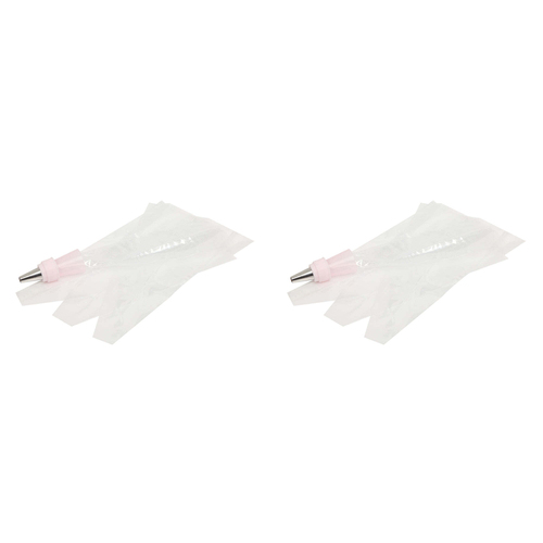 2 x 4pc Wiltshire Dual Chamber Disposable Piping Bag Set