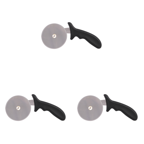 3PK Al Dente Heavy Duty Stainless Steel Pizza Cutter Home Kitchen Cooking