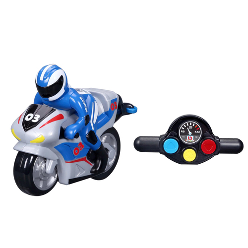 BB Junior My 1st Radio Control Motor Bike Spin & Stunt Kids Toy 2-5y Asst.