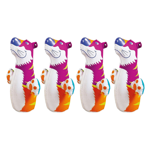 4PK Intex Bop Bags Kids Outdoor/Indoor Inflatable Animals Toy 3+ Assorted