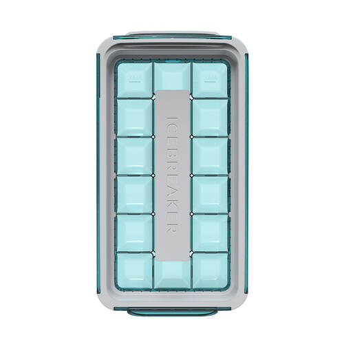 Icebreaker Pop Silicone Ice Maker 2.0 - Clear Water Blue