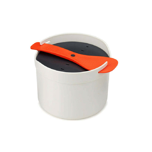 Joseph & Joseph M-Cuisine 2L Rice Cooker Pot For Microwave - Stone/Orange
