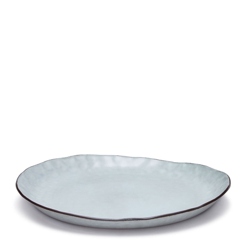 Salt &amp; Pepper Nomad Platter 28cm Grey Pottery