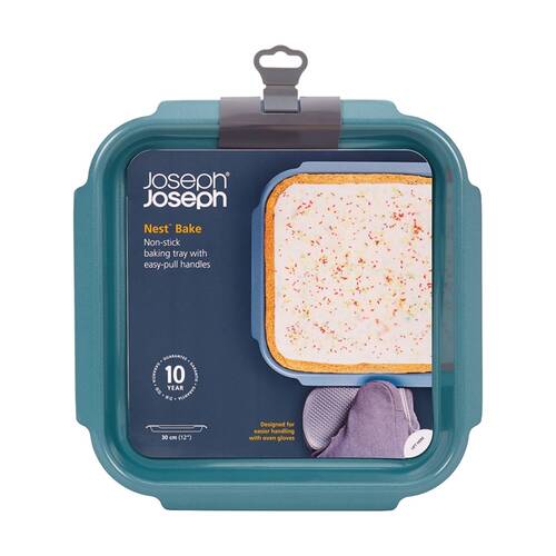 Joseph Joseph Carbon Steel Non-Stick Nest Medium Kitchen Baking Tray Blue