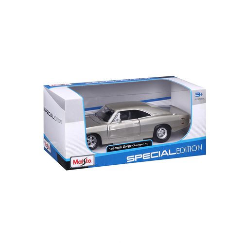 Maisto 1:24 1969 Dodge Charger R/T Model Car Toy 3y+