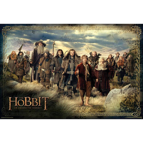 The Hobbit An Unexpected Journey The Company Poster 91.5x60cm