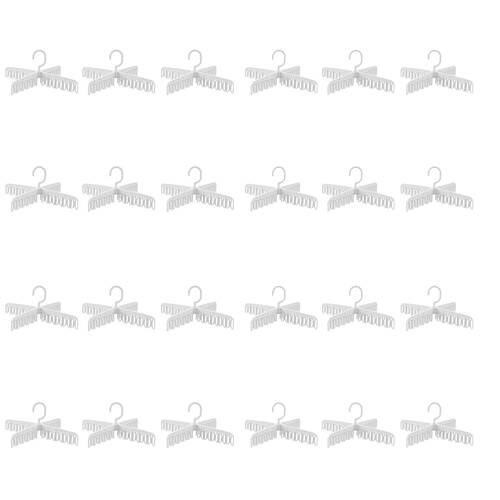 24PK Boxsweden Delicates Garments Hanger Space Saving Organiser 34cm Assorted