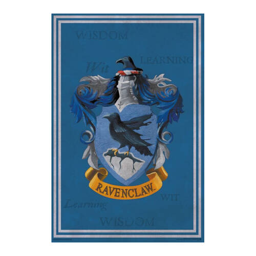 Wizarding World Harry Potter Ravenclaw Crest Poster 91.5x61cm